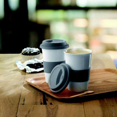 Ceramiczny kubek z przykrywką | MO-MO7683-07