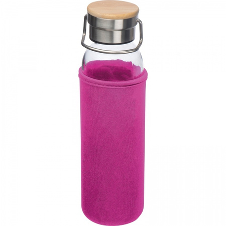 Butelka szklana z pokrowcem 600 ml | MC-6318111