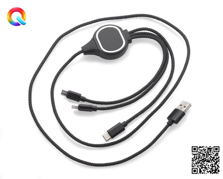 Kabel USB 3 w 1 LUX | BC-09119-02