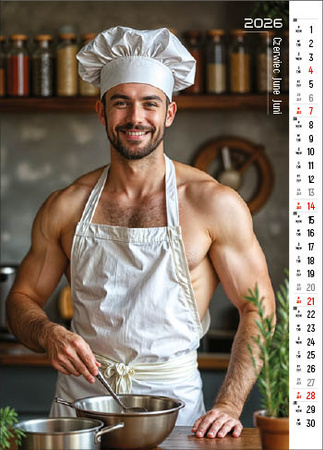 Kalendarz wieloplanszowy STANDARD – Man, passion & work | J-WP 148