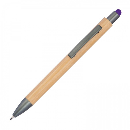 Długopis drewniany touch pen | MC-1219412