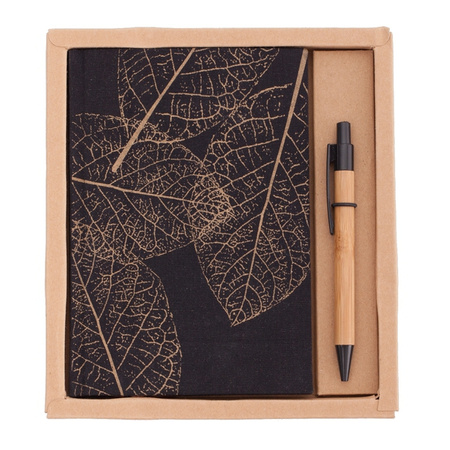 Zestaw Porto - notes z długopisem, brązowy | R64238.79