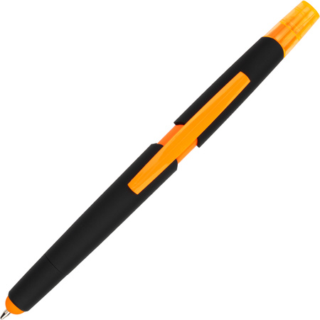 Długopis plastikowy z zakreślaczem touch pen | MC-1096510