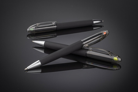 Długopis z zakreślaczem HILIG | BC-19667-07