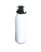 Stalowa termobutelka ALICE, biały - 600 ml | PR-5079.02