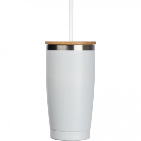 Kubek termiczny ze słomką 500 ml | MC-8396706