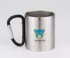 Kubek z karabińczykiem CAMPIC 200 ml | BC-16400-02