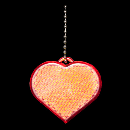 Zawieszka Heart Reflect, czerwony | RD-R73162.08