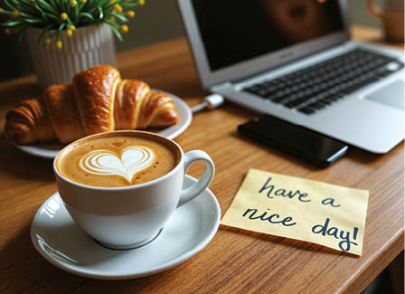 Kalendarz czterodzielny – Kawa | J-C 70 BK