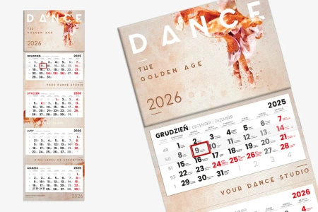 Kalendarz czterodzielny