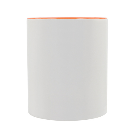 Kubek z z powłoką sublimacyjną Gaeta 330 ml, pomarańczowy  | R85319.15