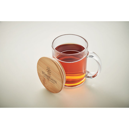 Szklany kubek 300 ml recykling | MO-MO2091-22