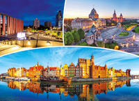 Kalendarz trójdzielny STANDARD – Miasta Polski | J-T 83 BK