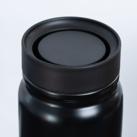Termos ze stali nierdzewnej Edward, czarny - 400 ml | PR-5080.02