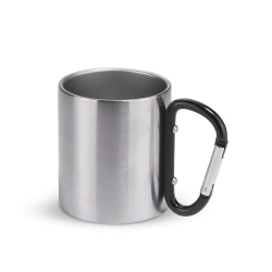 Kubek z karabińczykiem CAMPIC 200 ml 16400-02