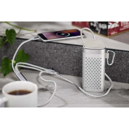 Głośnik bezprzewodowy z powerbankiem SOUND 4000 mAh | BC-09091-00