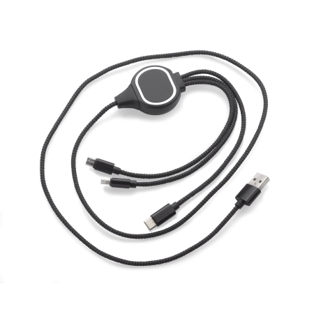 Kabel USB 3 w 1 LUX 09119-02