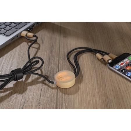 Kabel USB 4 w 1 GLOWIK | BC-09187-02