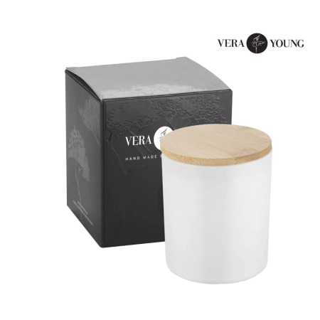 Świeca sojowa 220g - Library - VERA YOUNG | BC-12103-01