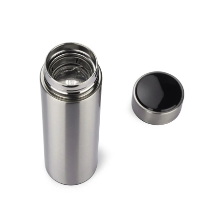 Butelka termiczna z termometrem LEDIKT 440 ml | BC-16237-00