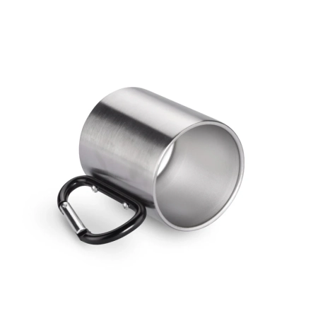 Kubek z karabińczykiem CAMPIC 200 ml | BC-16400-02