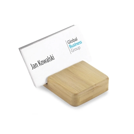 Bambusowy stojak na telefon TILE | BC-17853
