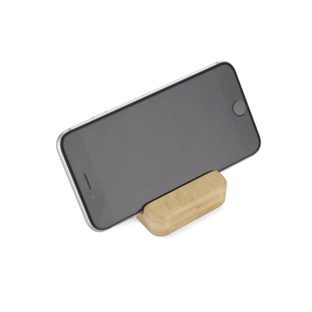 Bambusowy stojak na telefon TILE | BC-17853