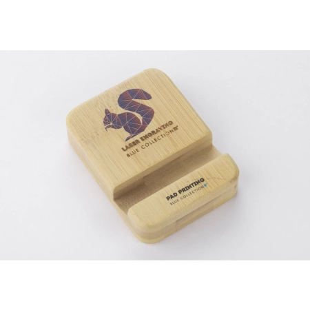 Bambusowy stojak na telefon TILE | BC-17853