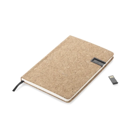 Notes MENTE z pamięcią USB 16GB, A5 | BC-17891-02