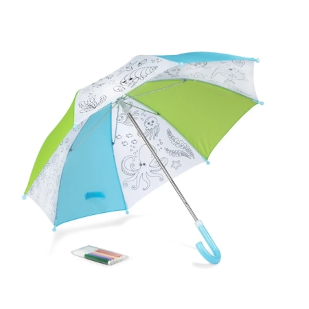 Parasol do kolorowania KIDDI z pisakami 37050