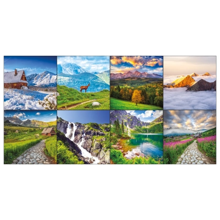 Terminarz biurkowy DWUTYGODNIOWY – Tatry | JT-TBD215