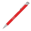 Długopis aluminiowy z recyklingu półżelowy soft touch CONSTANZE | MC-1399105