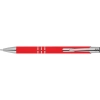 Długopis z aluminium z recyklingu półżelowy soft touch DUNMORE | EG-399105