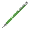 Długopis z aluminium z recyklingu półżelowy soft touch DUNMORE 399109