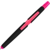 Długopis plastikowy z zakreślaczem touch pen EMMETT | MC-1096511