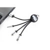 Kabel do ładowania 3w1 z podświetlanym logo EG041903