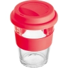 Kubek szklany z pokrywką 300 ml AMANDA 6257205