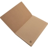 Notatnik A5 w linie z papieru z recyklingu BENEDETTO | MC-2338613