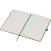 Notatnik A5 w linie z papieru z recyklingu BOURNEMOUTH | EG-528309