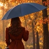 Parasol automatyczny drewniany Ø105 cm NANCY | EG-513144
