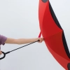 Parasol manualny odwrócony ø120 cm OLIVIA | MC-4047605