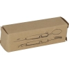Sztućce kempingowe stalowe PAMPLONA | EG-081603