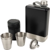 Zestaw piersiówka 266 ml, kieliszki 30 ml i lejek TAHAT Schwarzwolf | MC-F5001200AJ303