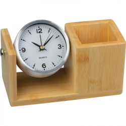 Stojak biurkowy z zegarem VERNON 2315413