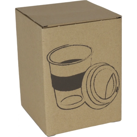 Kubek szklany z pokrywką 300 ml AMANDA | MC-6257203
