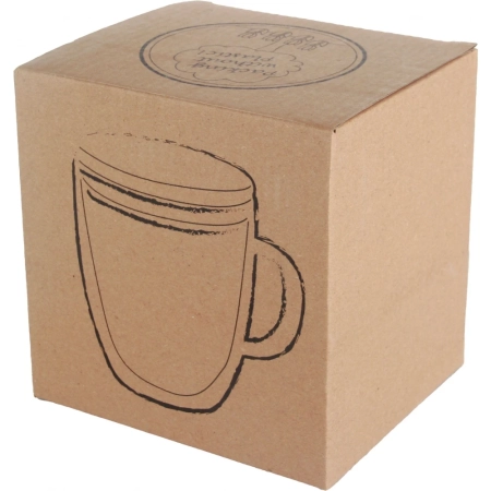 Kubek szklany z pokrywką 350 ml CECIL | MC-8153766