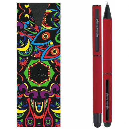 Zestaw piśmienny długopis i pióro kulkowe touch pen soft touch CELEBRATION Pierre Cardin | MC-B0401003IP305