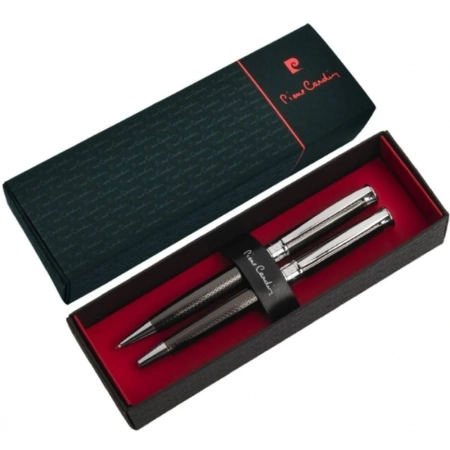 Zestaw piśmienny długopis i pióro kulkowe ROI Pierre Cardin | EG-B0408901IP377