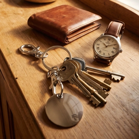 Brelok metalowy z żetonem ARRAS | EG-047705