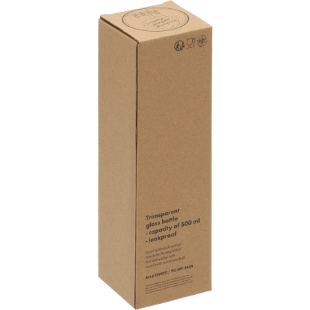 Butelka szklana INDIANAPOLIS 550 ml | EG-139404
